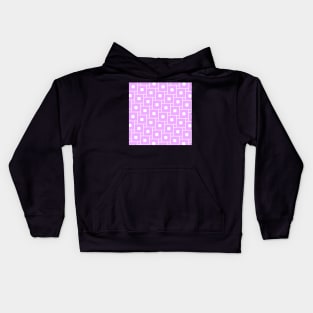 rectangular and square shaped pattern Kids Hoodie